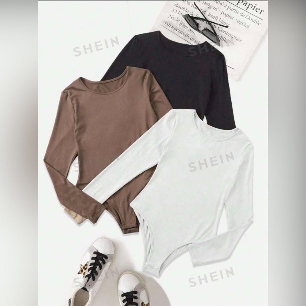 Shein multicolored bodysuit - long sleeves 💞